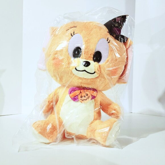 New Official Tom and Jerry Halloween Dress-up Baby Jerry Plush 33cm Japan - Picture 2 of 3